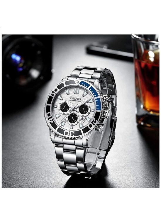 BIDEN Other - Chronograph Analogue Quartz Stainless Steel Watch